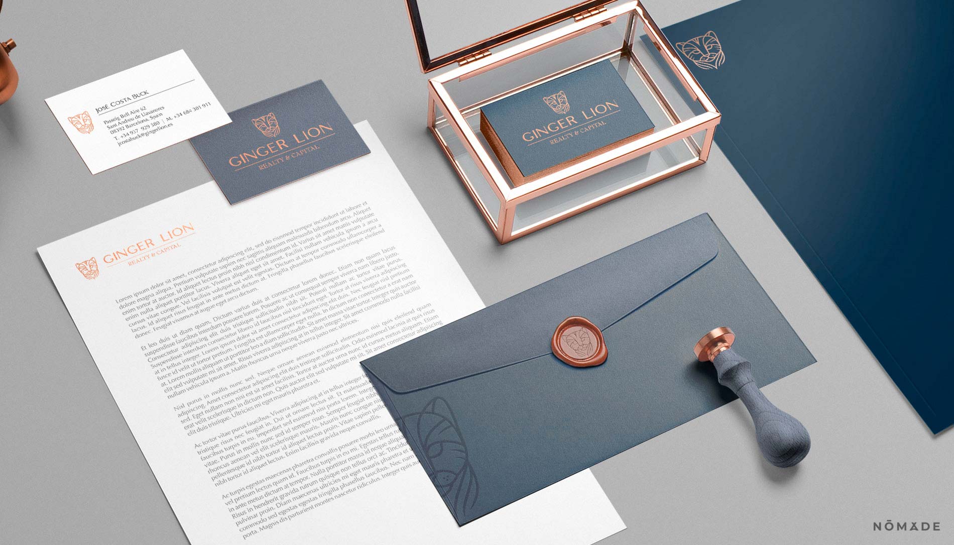 Agencia Nómade - Ginger Lion