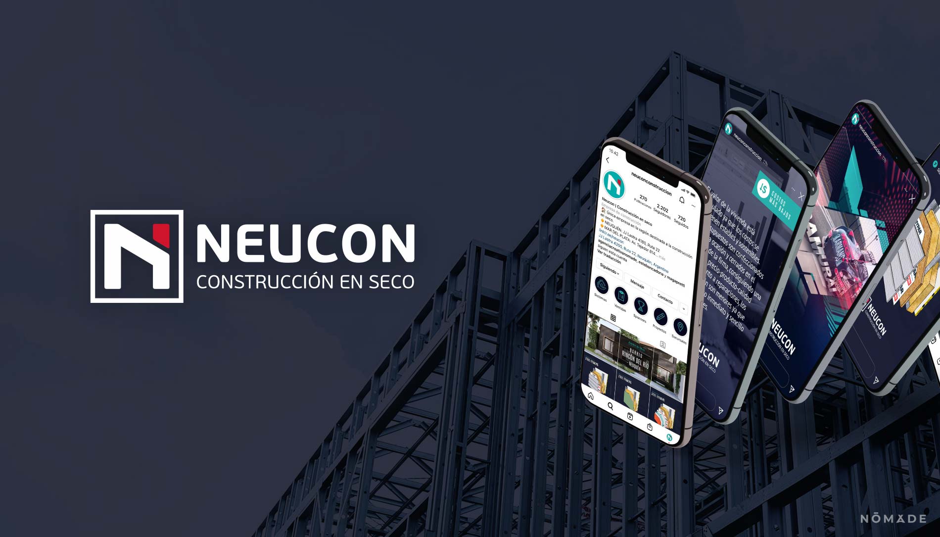 Agencia Nómade - Neucon Construcción en Seco