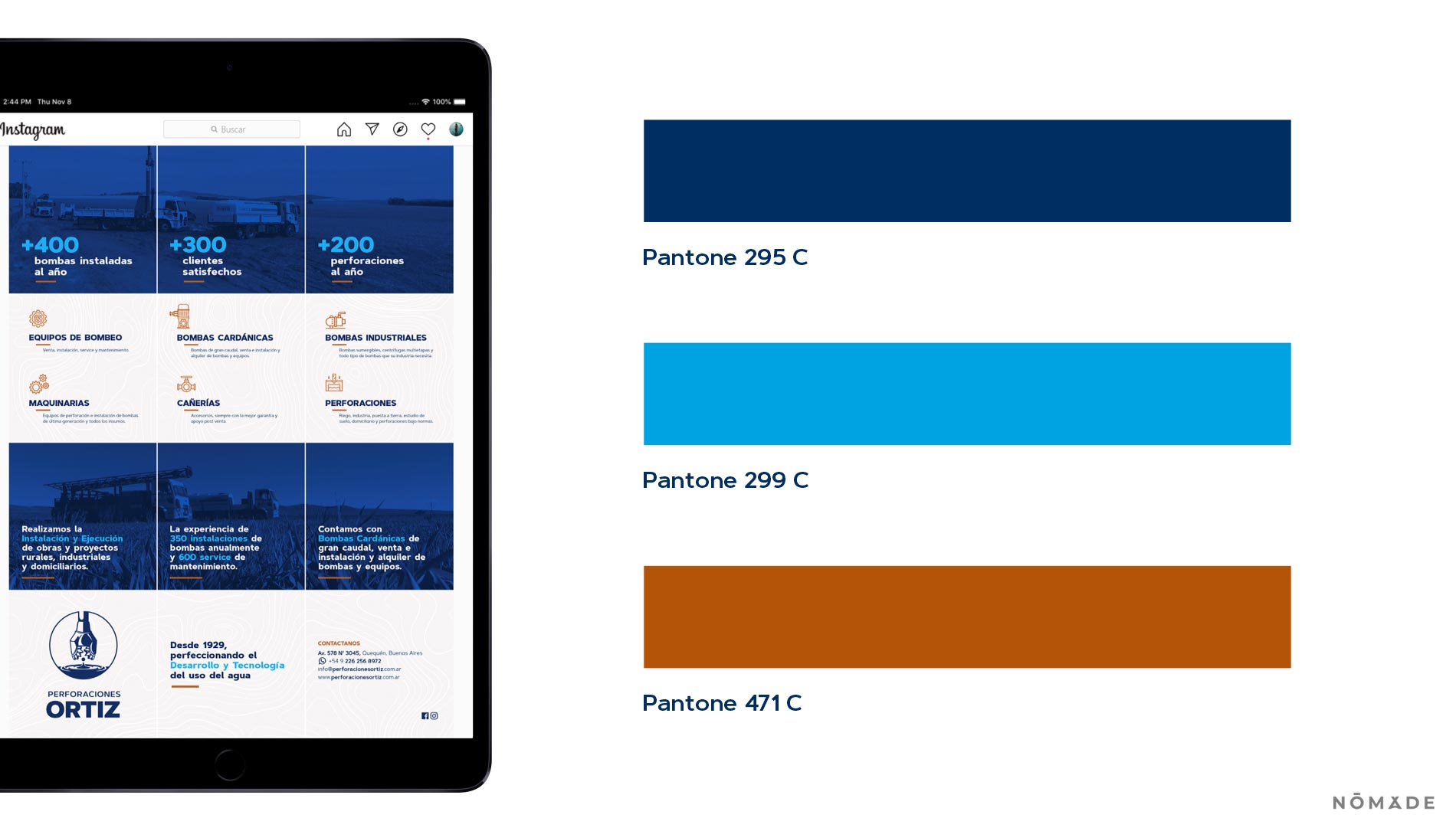 Agencia Nómade - Perforaciones Ortiz