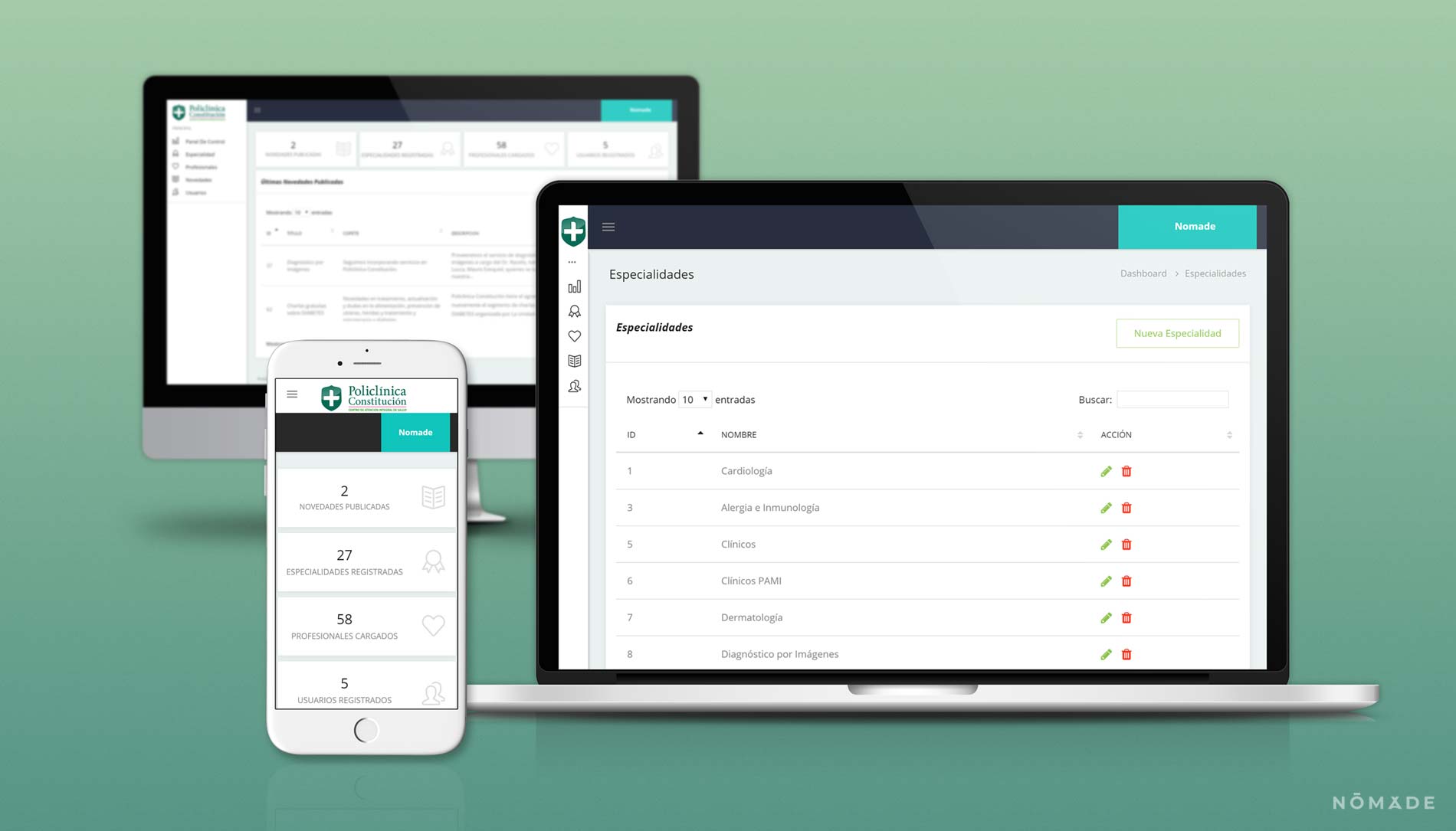 Agencia Nómade - Policlínica Constitución