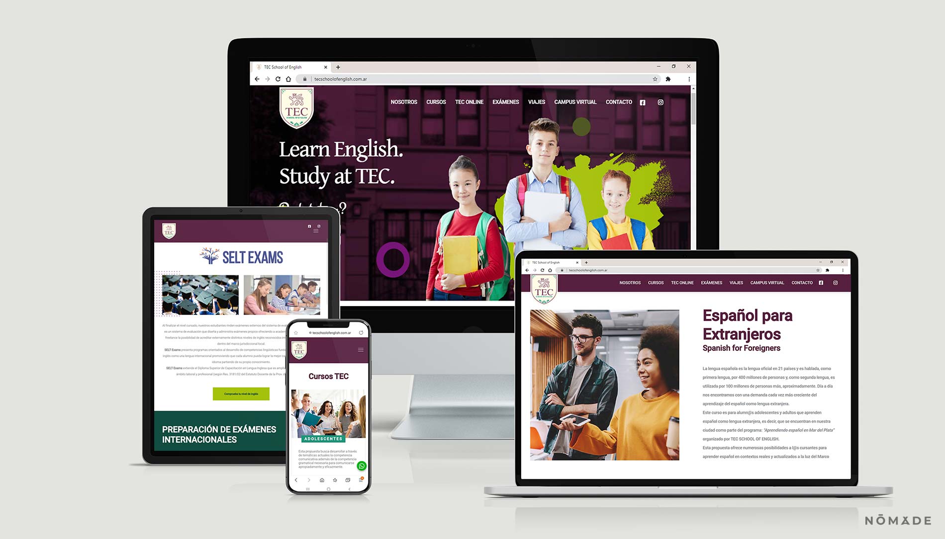 Agencia Nómade - TEC School of English